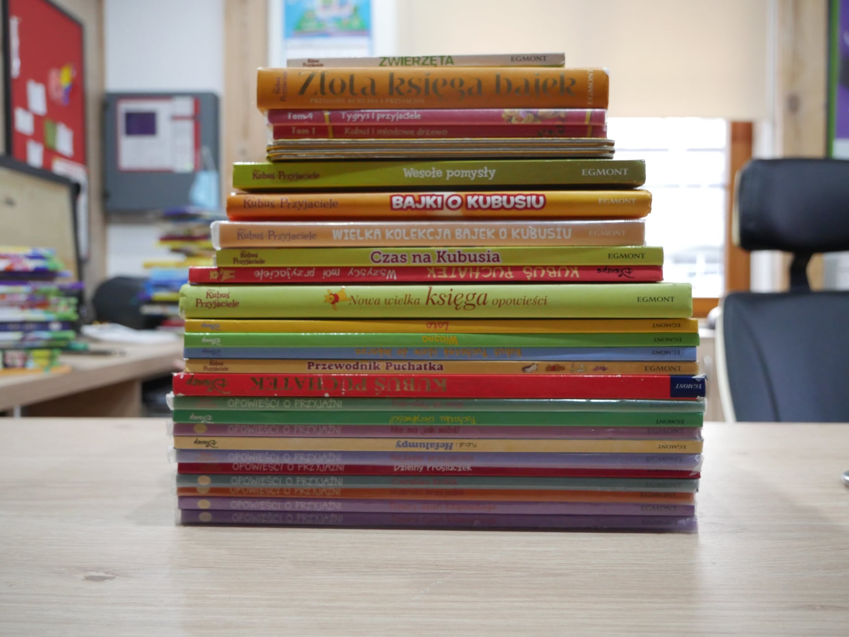 Książki o Kubusiu Puchatku