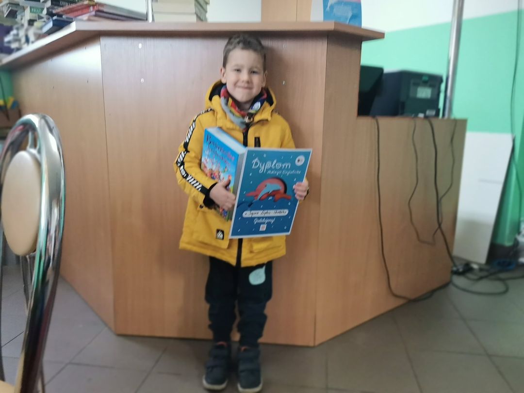 Dyplom dla Igora Chudzika