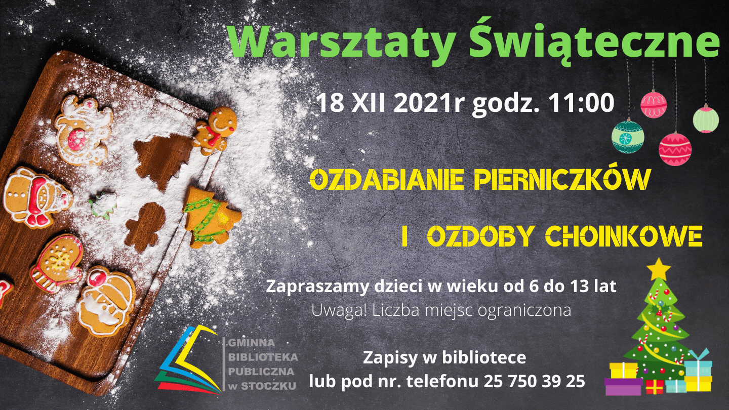 Zaproszenie na warsztaty świąteczne