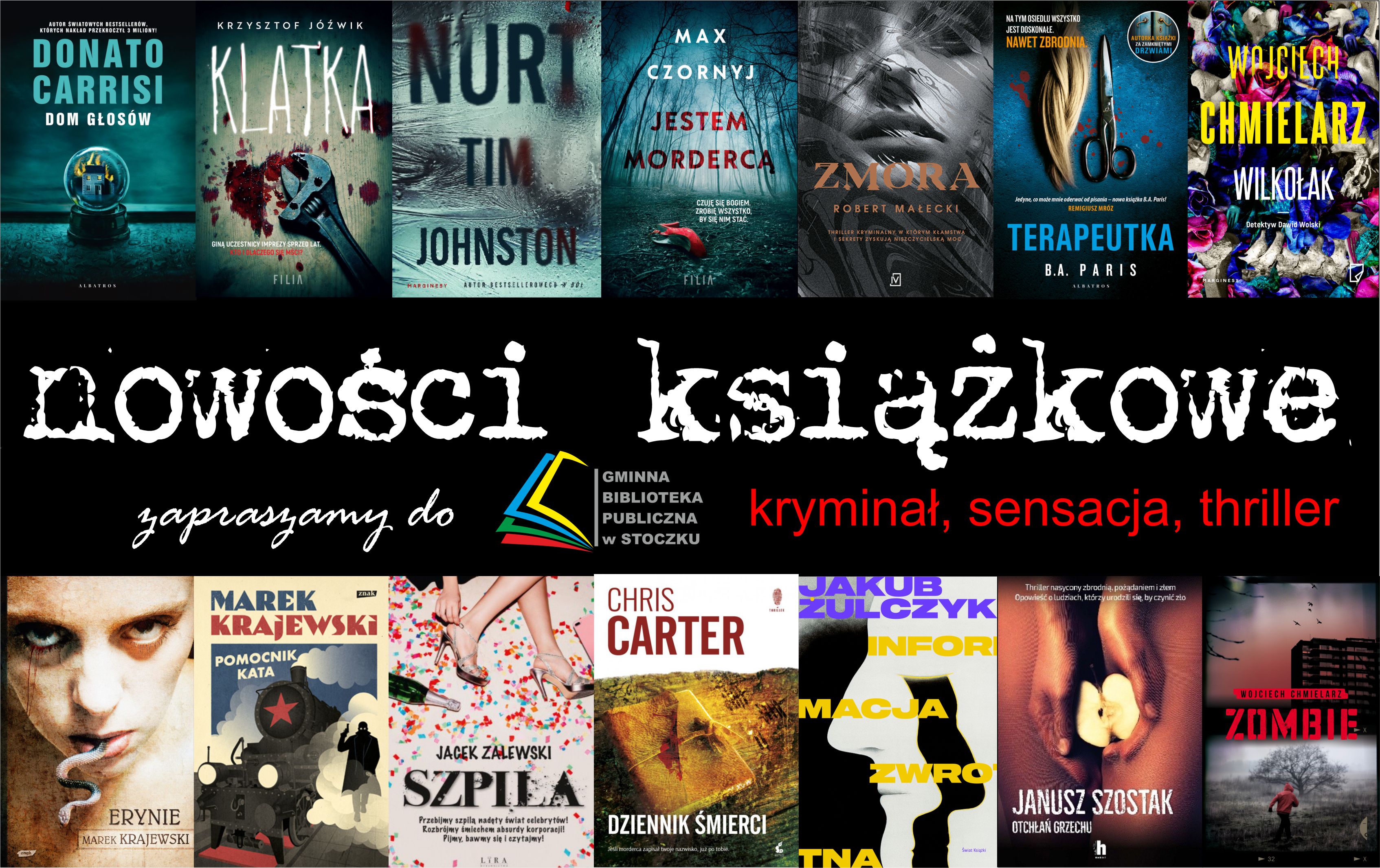 kryminał, sensacja, thriller