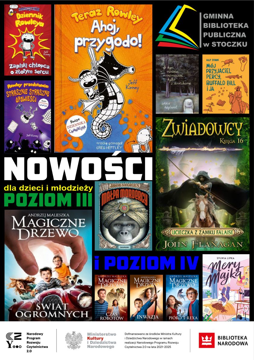 Nowości książkowe dla dzieci i młodzieży