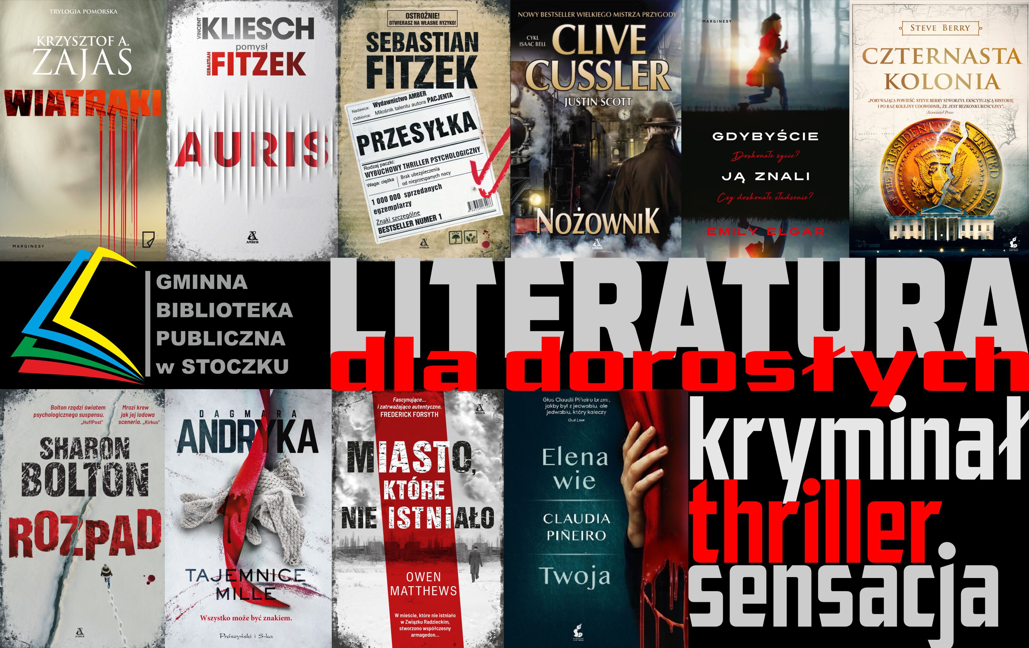 Nowości książkowe. Literatura dla dorosłych. Sensacja, Thriller, Kryminał