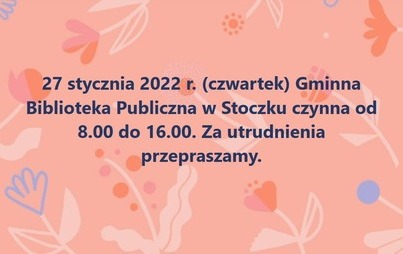 Zdjęcie do Biblioteka nieczynna