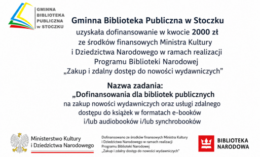 Informacja o dofinansowaniu zakupu nowości wydawniczych - 2026